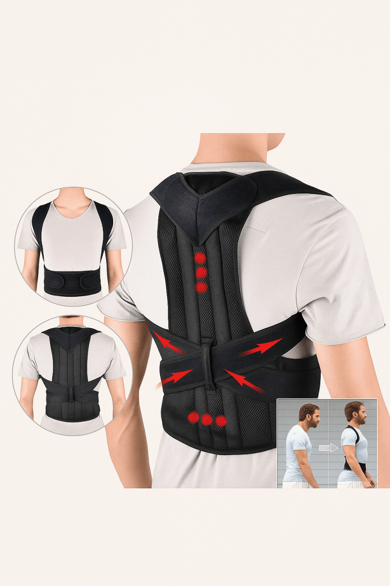 RIZZ Posture Corrector Belt — Premium Back Support for Daily & Medical Use - RIZZ